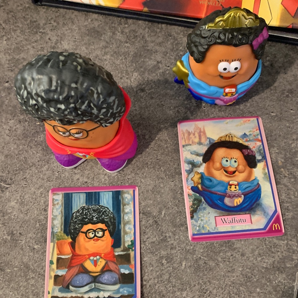 2 New McDonalds x Kerwin Frost McNugget Buddies - Don Bernice and Waffutu!